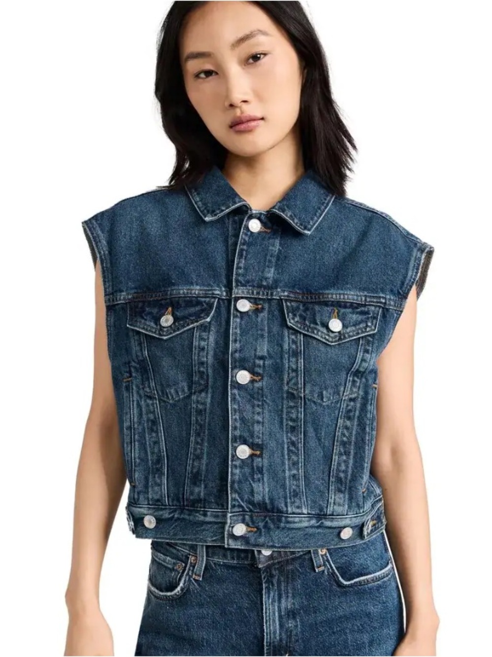 Agolde Charli vest size medium